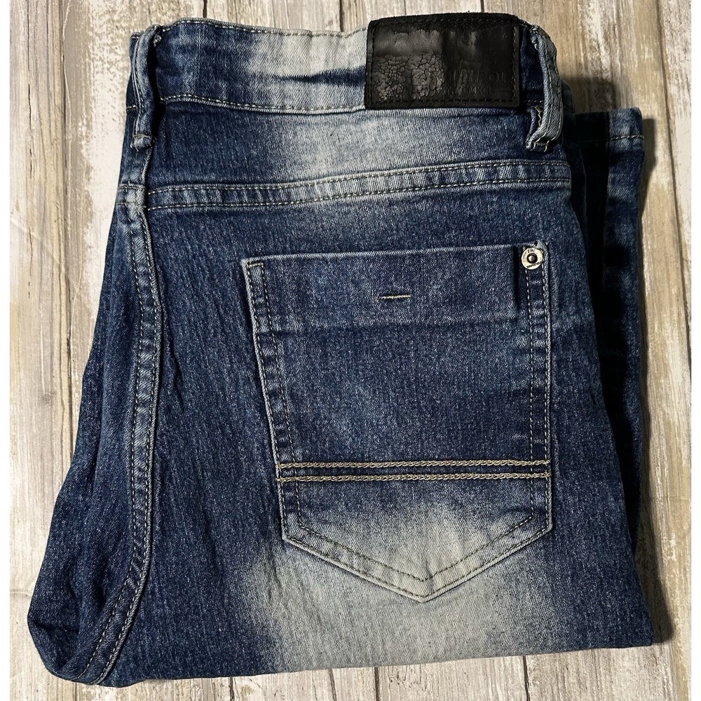 Southpole Jean Shortsā Size 16 Dark Wash Y2K Mid Rise Youth Boys Denim